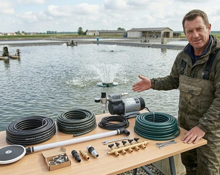 Inżynieria mikroklimatu wodnego: Jak efektywnie i bezpiecznie natleniać zbiorniki hodowlane