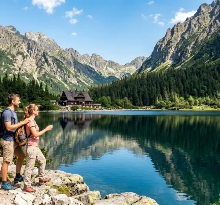 Ząb – jedna z najwyżej położonych wsi w Polsce z panoramą Tatr